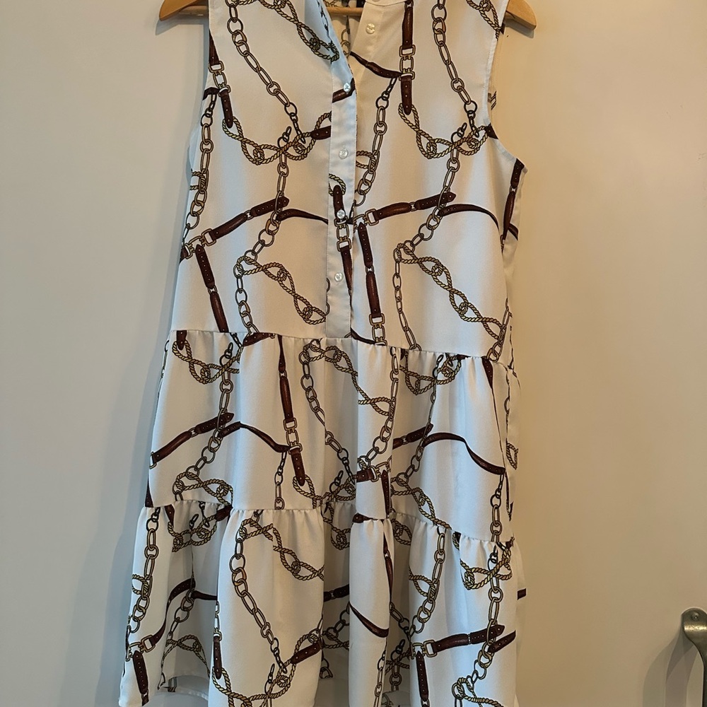 Banana Republic Chain Print Dress